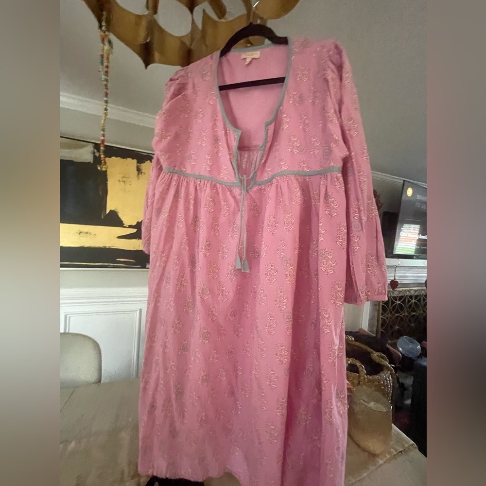 Pink Chicken Designer Dress (Jade Dress)
L / cyclamen pink vintage floral